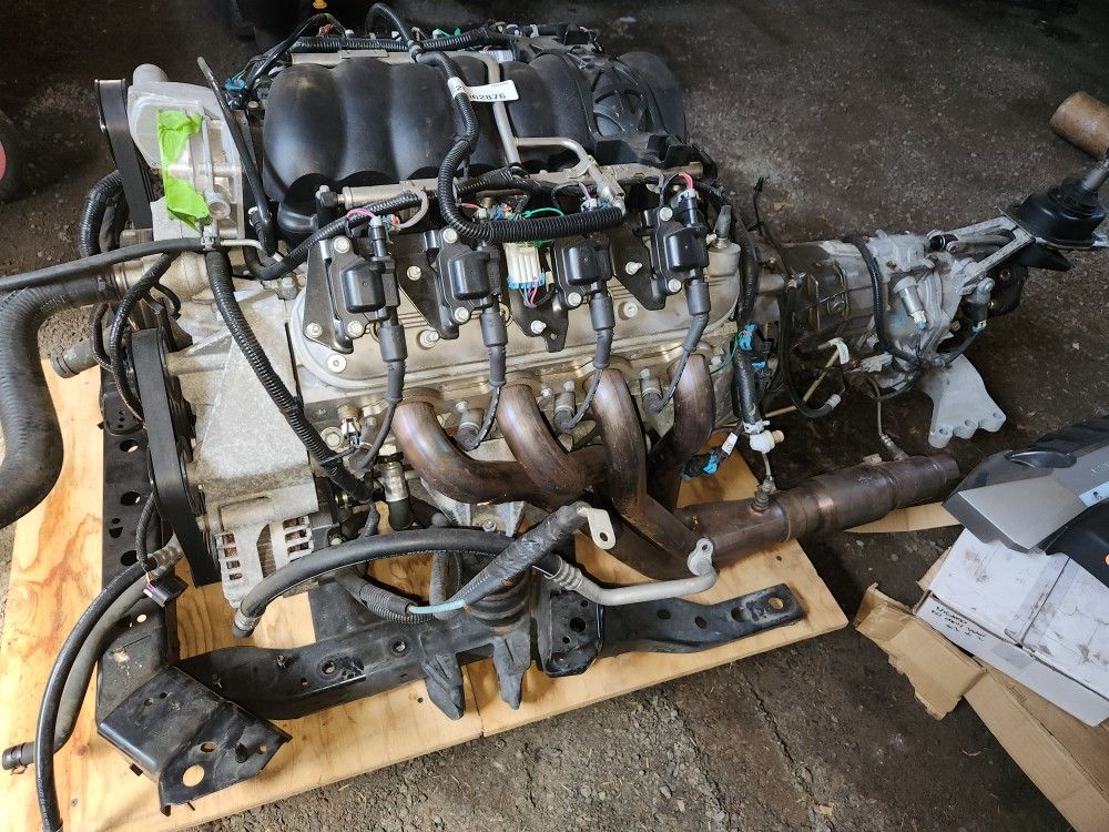 Ls3 Engine And 6 Speed Transmission