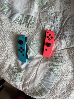 Nintendo Switch Joy-Con Controller - Neon Blue/Neon Red