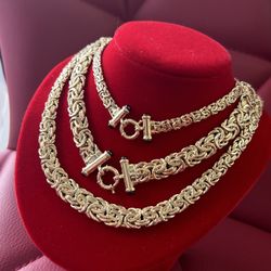 Gargantilla Oro 10 Kt Financiamiento Disponible 