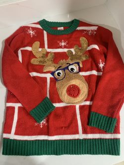 Christmas Sweater Kid Size 8