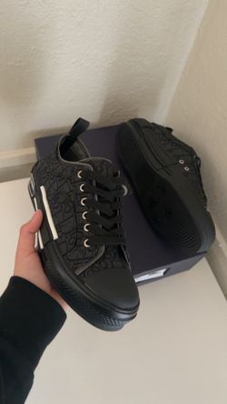 Dior B23 Low-Top Sneakers Black Oblique