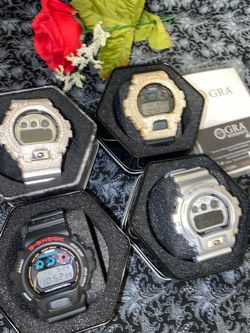 Iced out G-shocks