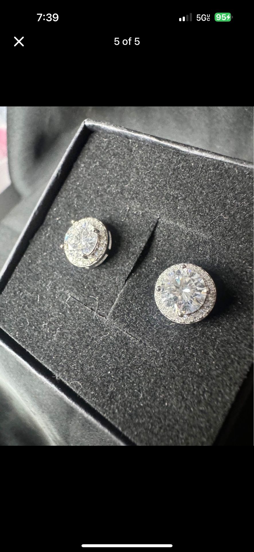 Moissanite Earrings