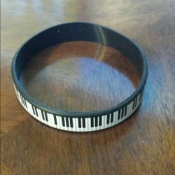 Silicone Piano Bracelet
