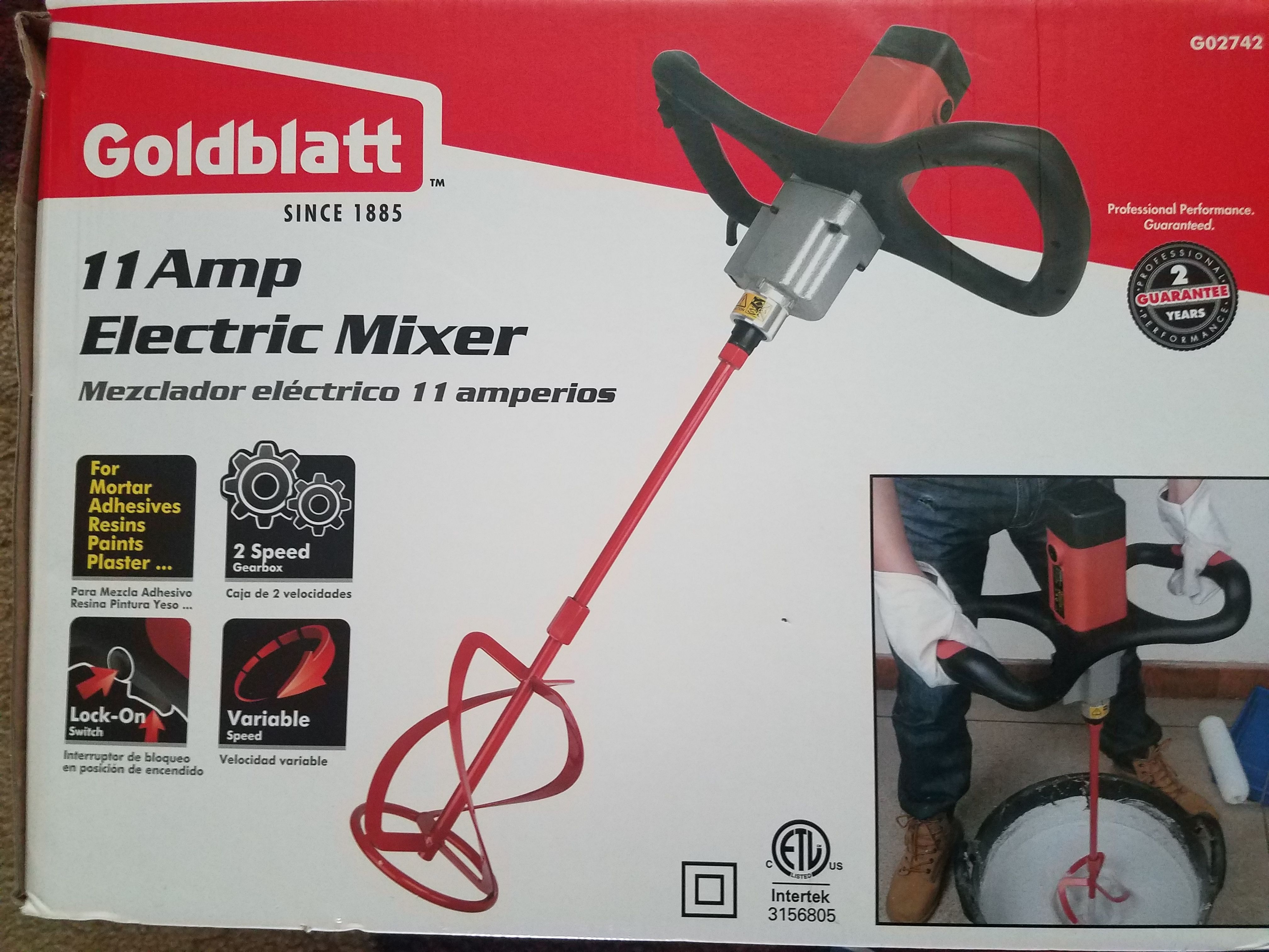 Brand new in box Goldblatt electric mixer