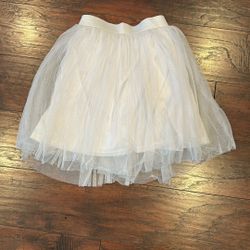 Spirit Women’s White Tutu Skirt Size S