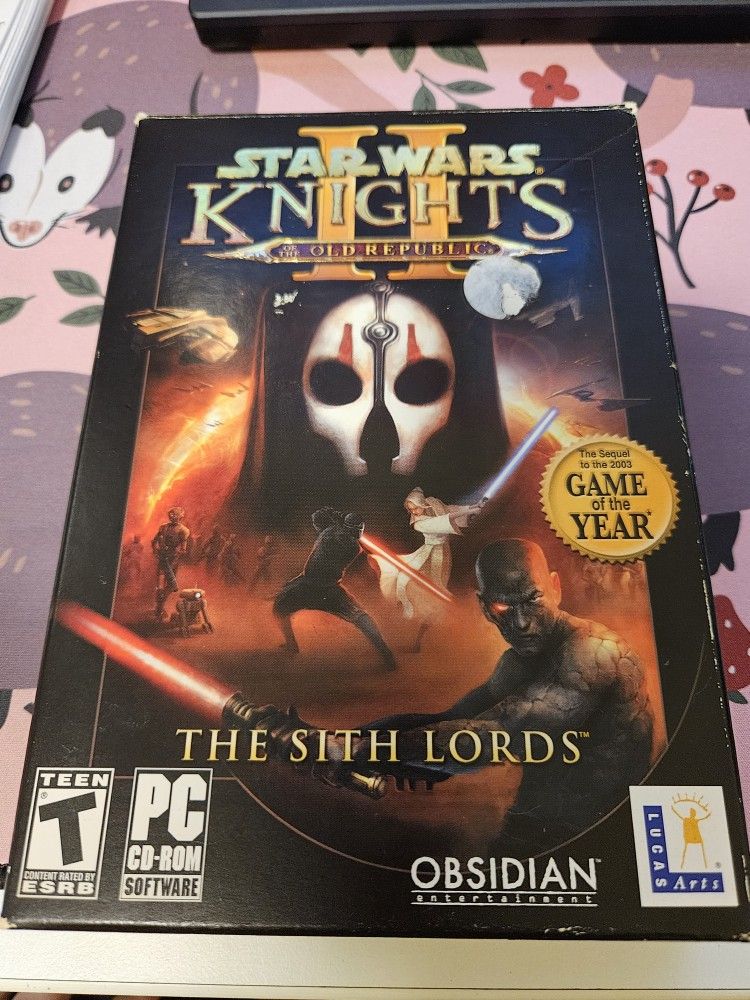 Star Wars Knights Of The Old Republic 2 For Sale