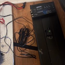 18’ Sub woofer, DD m2 amplifier with wires 