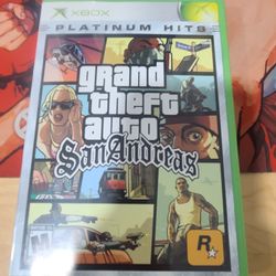 Xbox Game Grand Theft Auto San Andreas 