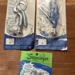 3 Packs Vintage Scrounger Lures, 1 Oz And 1/8 Oz