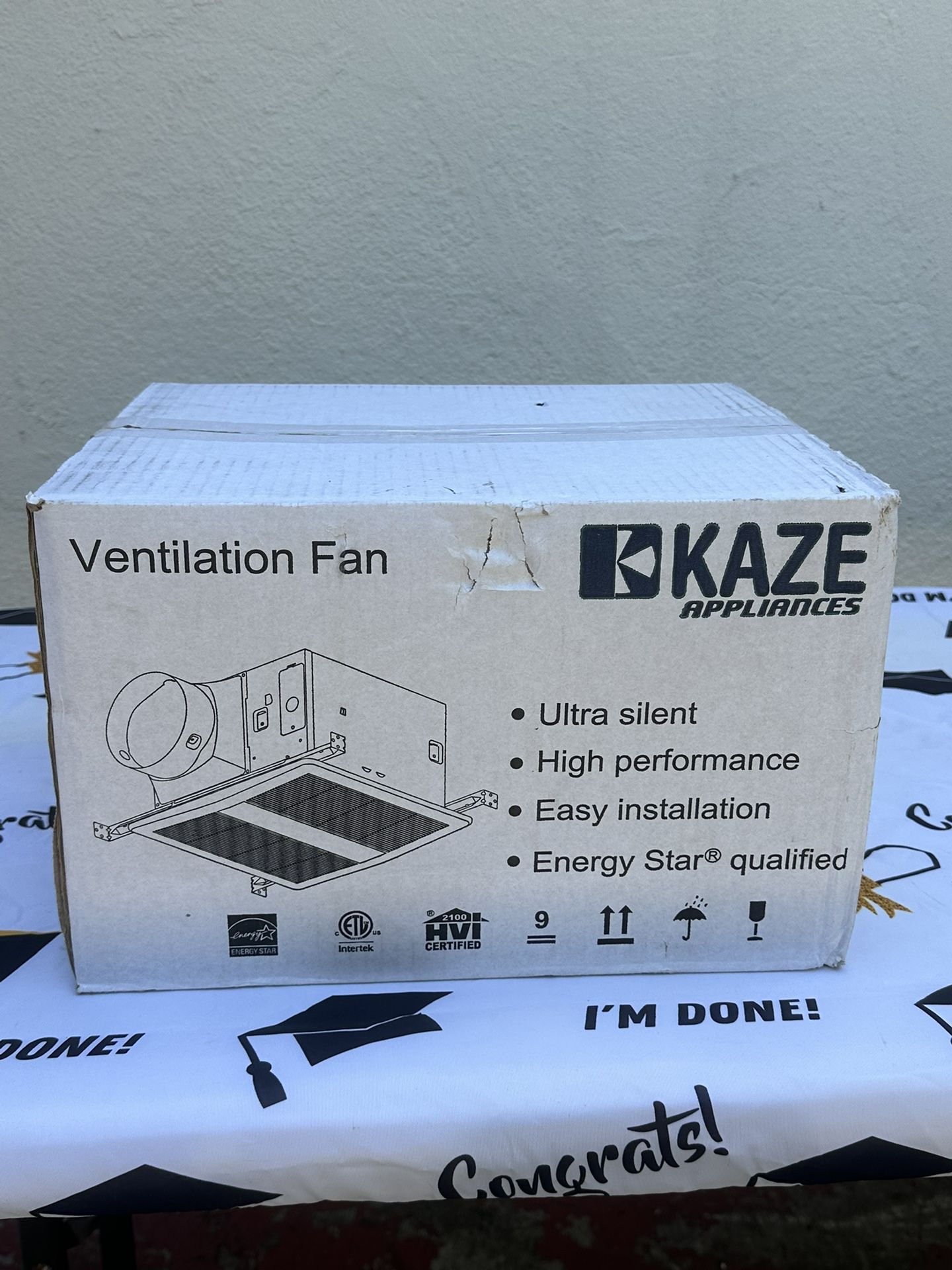 Kaze Sep120 Ultra Silent Ventilation Fan 