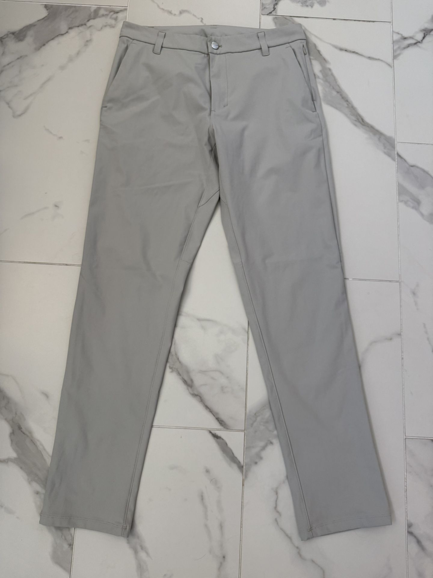 Lululemon Commission Pants Slim 30x32 - Light Gray
