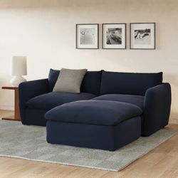 Modular Sofa With Ottoman 