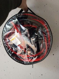 Duralast jumper cables with voltmeter