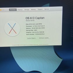 Imac Late 2013 21.5 Inch Fully loaded