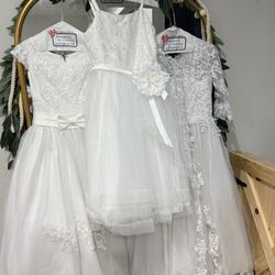 Primera Comunión, Vestido $35 /$55 Cada Uno Talla 10