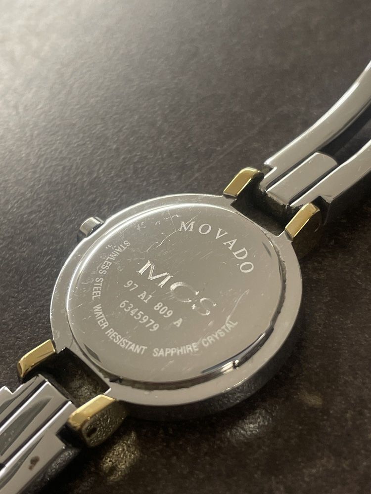 Ladies Movado Watch 97 A1 809A Two Tone Bangles Swiss for Sale in Norwalk CA OfferUp