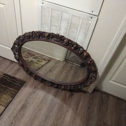 Old Fashioned Mirror*Detailed Frame*
