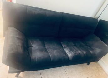 Black Sofa Bed.