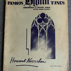 Piano Book: Famous Hymn Tunes Arranged For Piano Solo With Some Duets