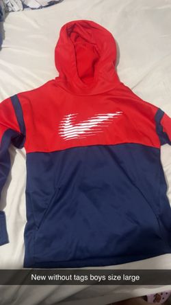 New without tags washed  boys Nike hoodie size large