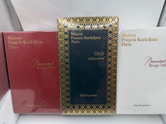 New Boxed Luxury Fragrances – Baccarat Rouge / Oud Satin Mood