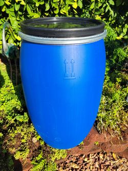 30 Gallon Food Grade Removable Top Barrels
