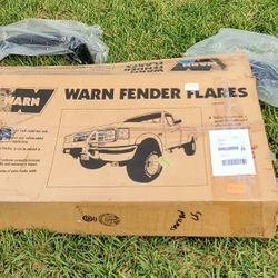 New Warn Fender Flares Fits 88-99 GMC Yukon, Silverado 