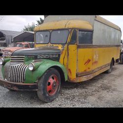 1947 Chevy Bus/ Panel Conversion Toy Hauler 