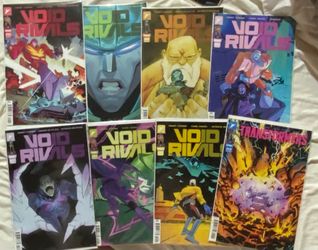 Image Comics Transformers Void Rivals Comic Book Lot of 8 (READ DESC)