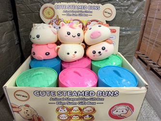 Cute Animal Bun Squishies – Bulk Wholesale