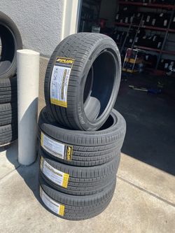 235-45R18 brand new tires with installation