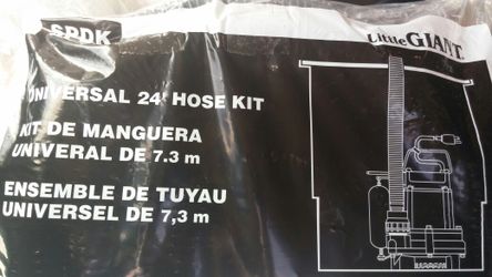 Little Giant SPDK Sump Pump Discharge Hose Kit 24 Feet