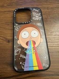Rick and Morty Casetify iPhone 15 pro phone case