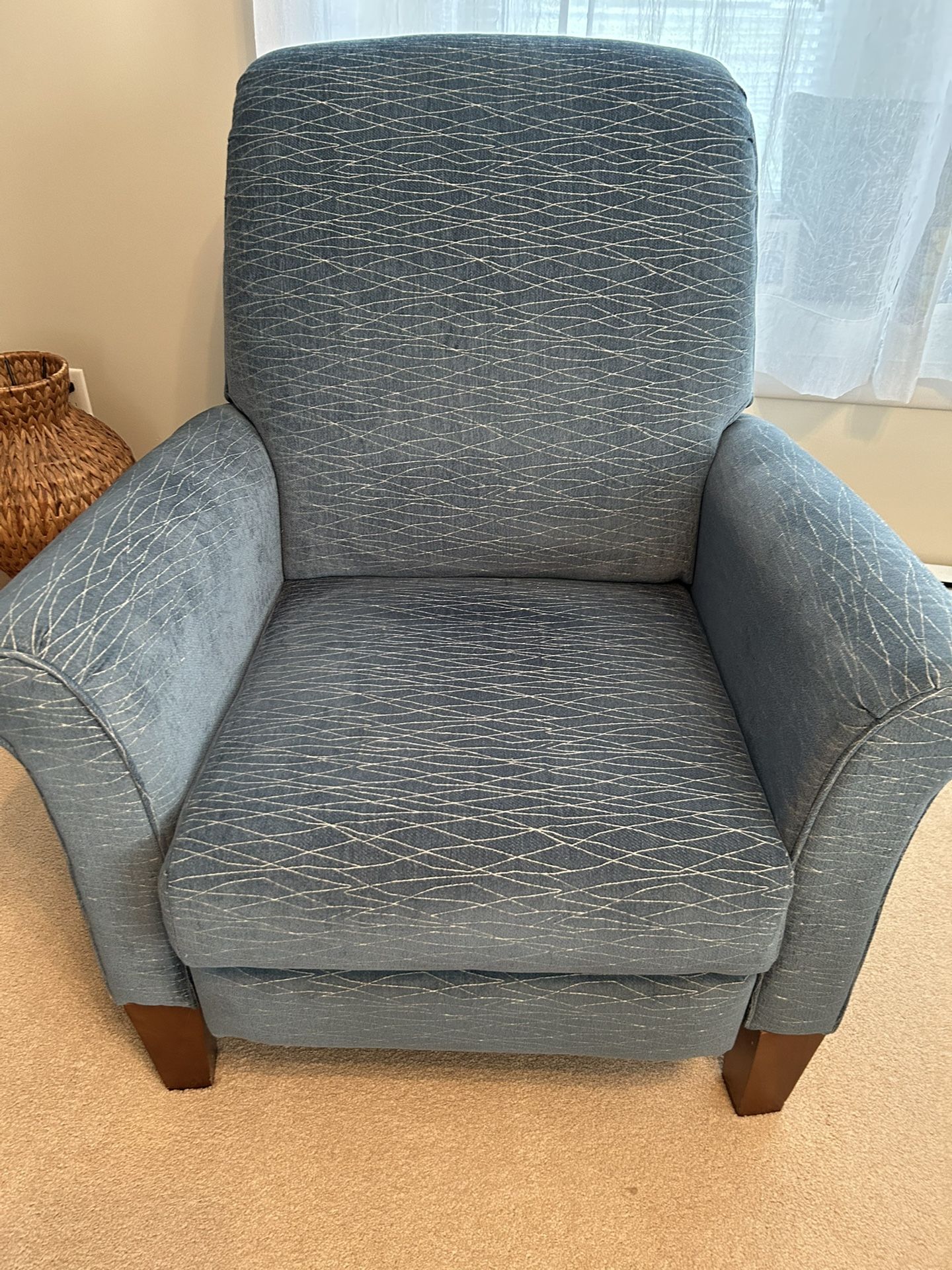 Blue Recliner Chair