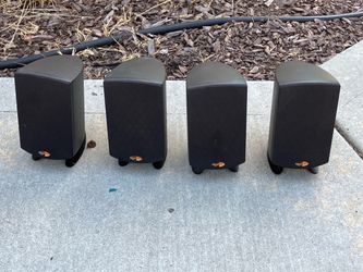 4 klipsch satellite speakers