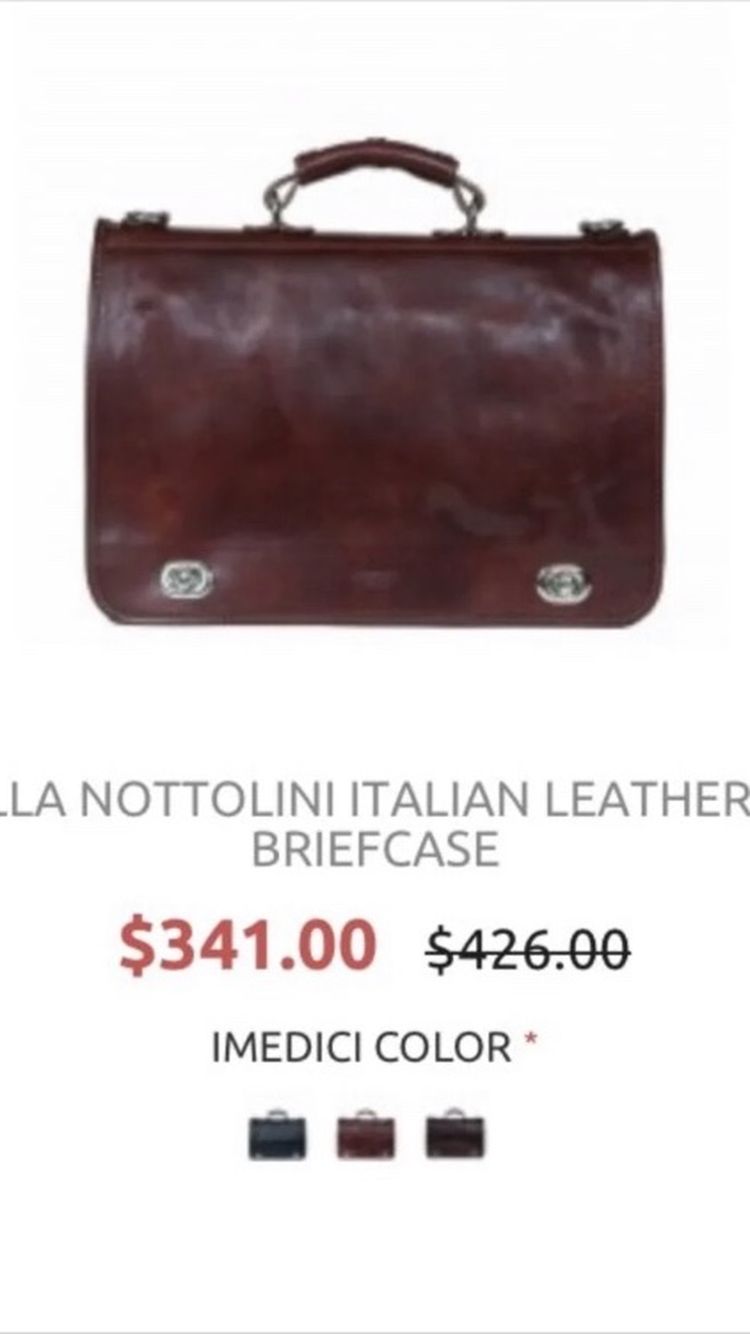 Genuine Leather I Medici Bag