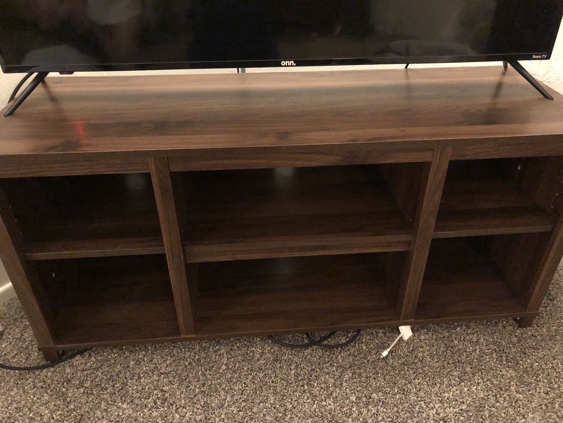 50” Tv Entertainment Shelf