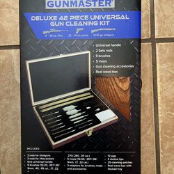 New Gun master 42 piece gun Cleaning, Set and Case