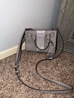 Grey Michael Kors Purse