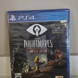 PS4 Game- LITTLE NIGHTMARES- New Sealed
