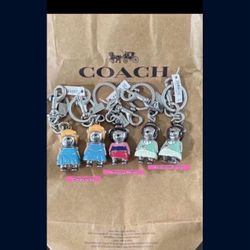 New  coach Disney princess Bear Bag  Charm  $40 each serious buyers only. 