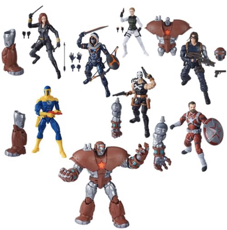 Marvel Legends Black Widow Movie Wave Set Crimson Dynamo BaF