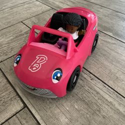 Little People Barbie Car With Barbie Character 