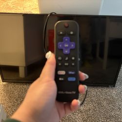 26’ Onn Roku TV with remote