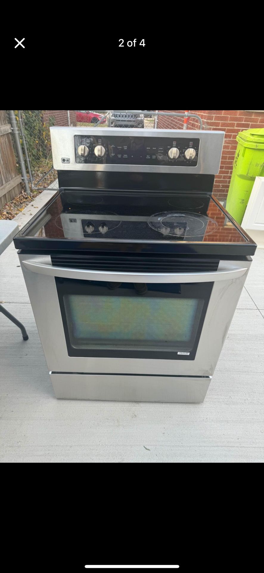 LG stove