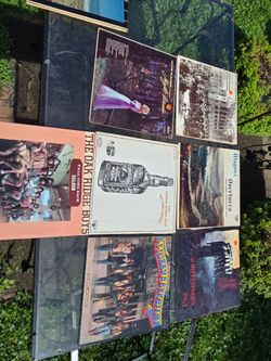 Various record albums/vinyl records