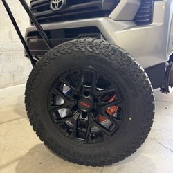 4 new 17" Wheels Rims fits TRD PRO Toyota 4runner Tacoma Tundra Sequoia FJ Cruiser Tires