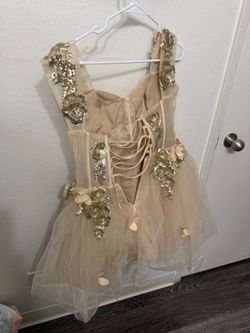 Vestido para Dama de quinceañera talla 10