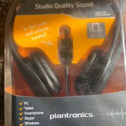 Plantronics Audio 355 Stereo Headset – Brand New in Package